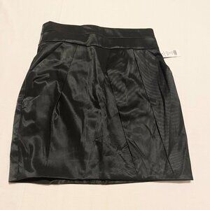 Dynamite High Waisted Shiny Twill Tulip Skirt Womens Size 7